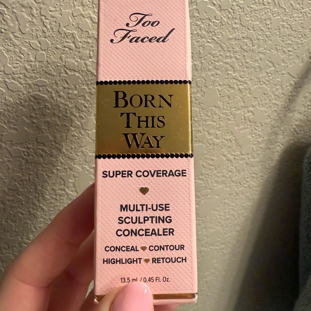 Too Faced Born This Way Multi-Use Sculpting Concealer in “Shortbread”